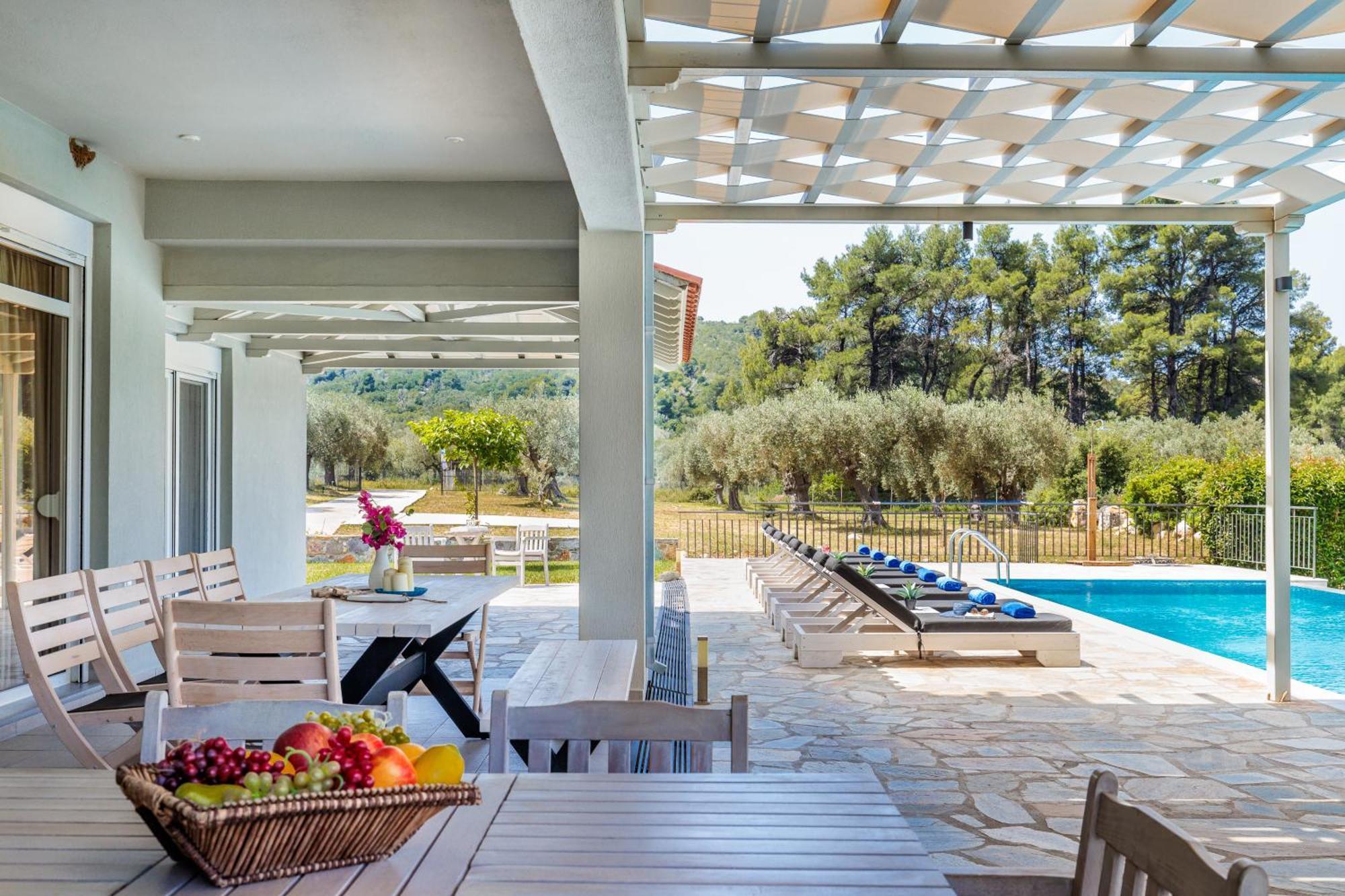Villa Aelia By Kardous Alikias Eksteriør billede