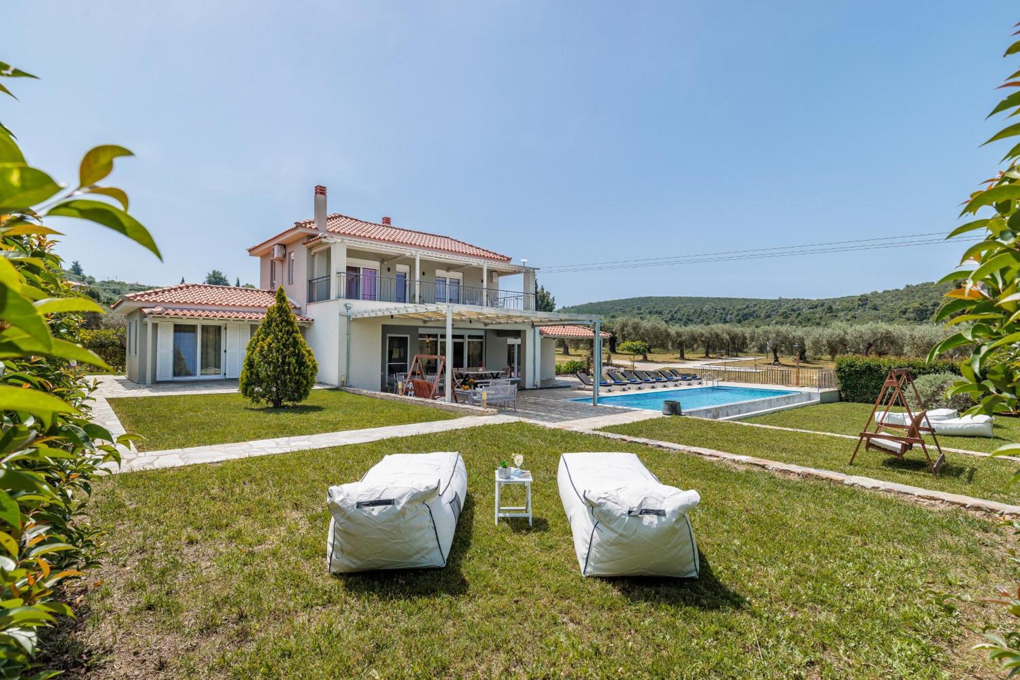 Villa Aelia By Kardous Alikias Eksteriør billede