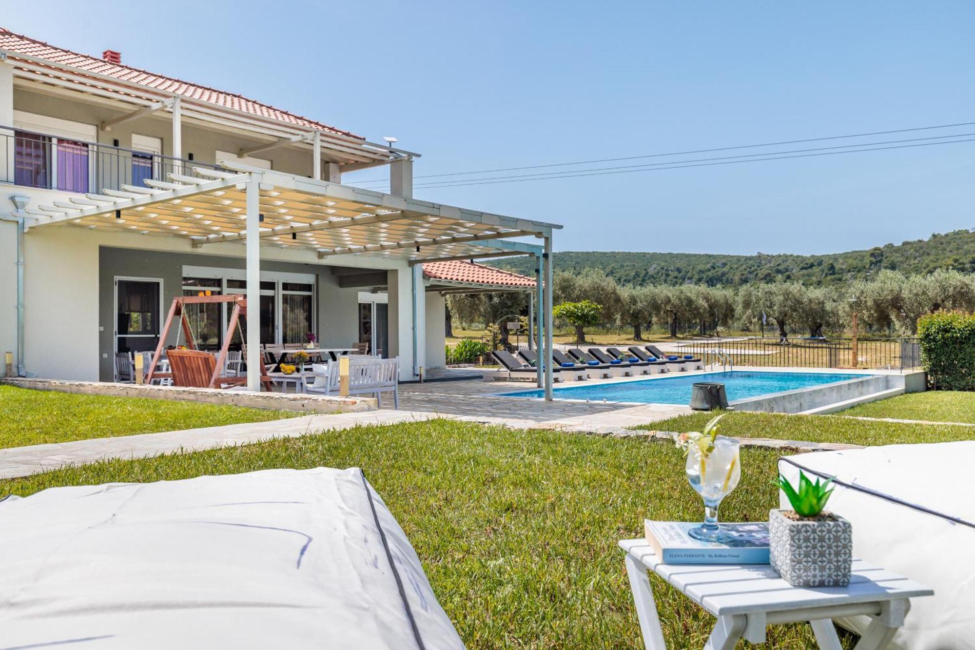 Villa Aelia By Kardous Alikias Eksteriør billede