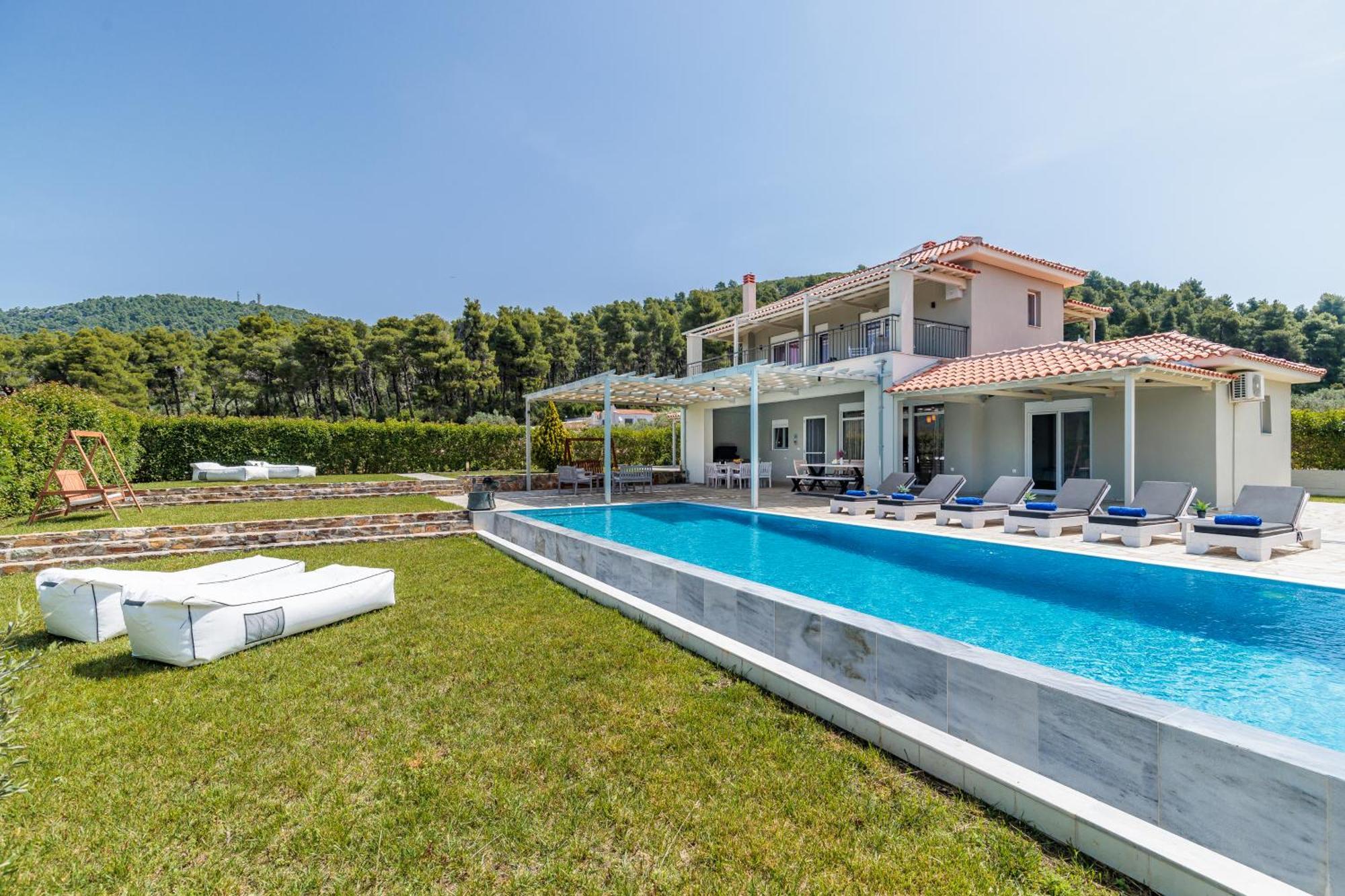 Villa Aelia By Kardous Alikias Eksteriør billede